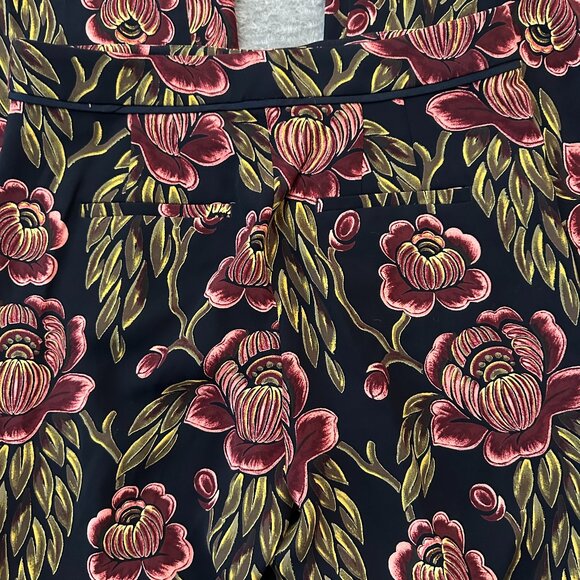 Ann Taylor Floral Wide Leg Trousers Pants Slacks Women's size 6 - Picture 8 of 8